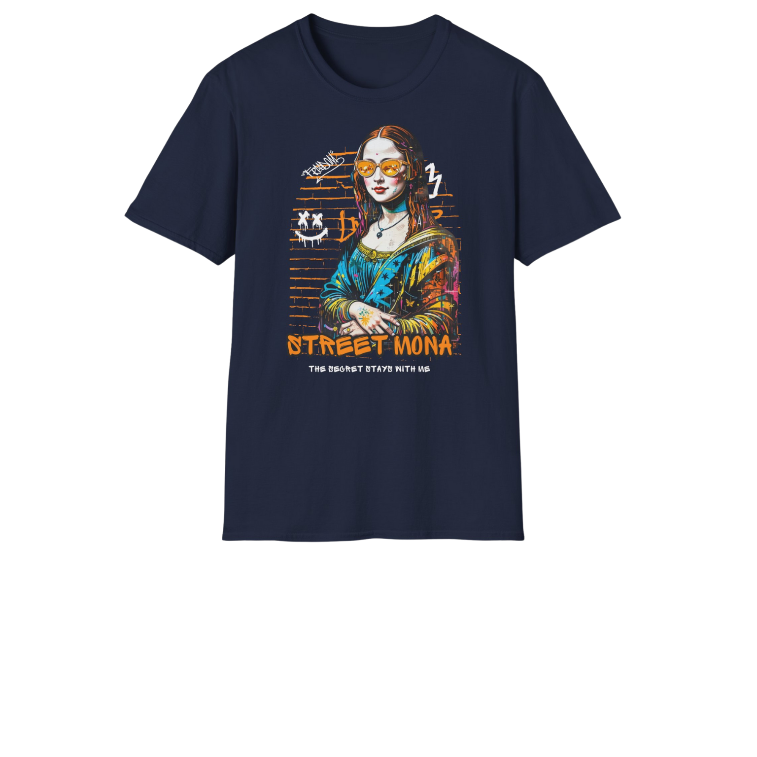 T-Shirt Street Mona Azul Marinho